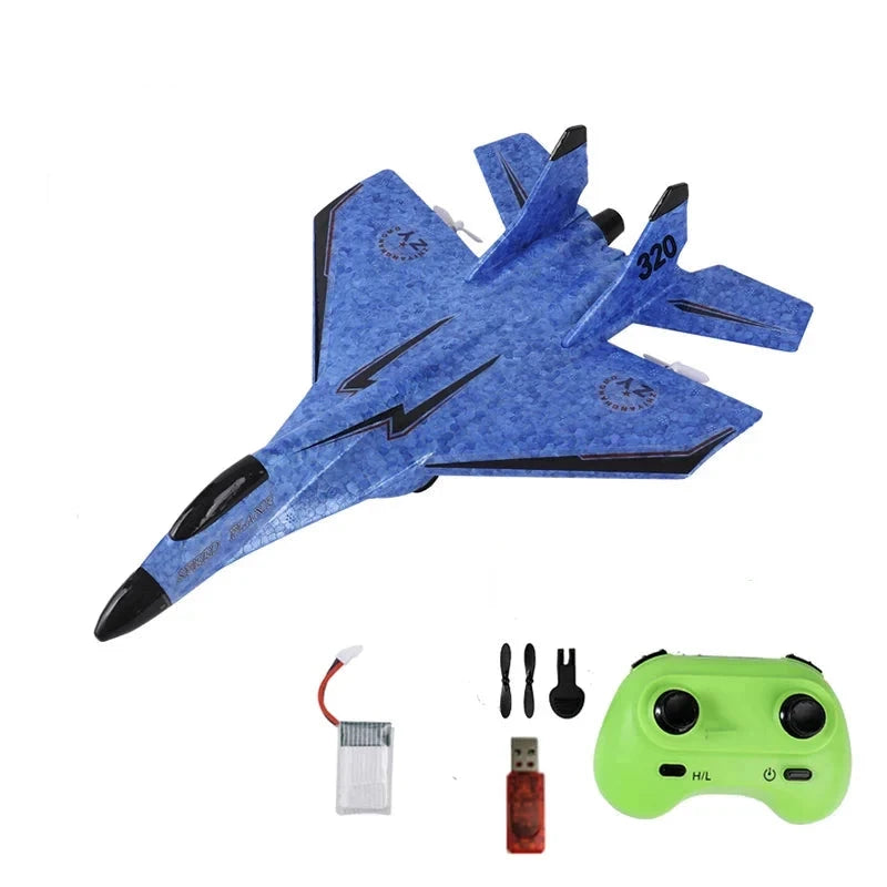 AirStrike™ Remote Control LED Fighter Jet