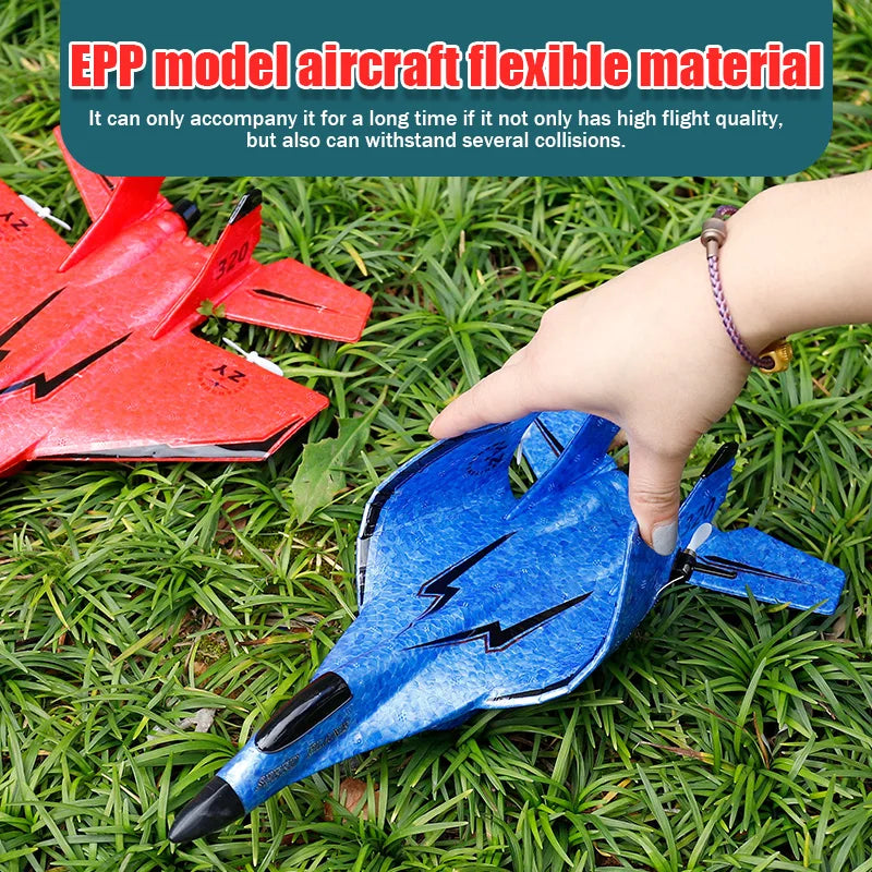 AirStrike™ Remote Control LED Fighter Jet