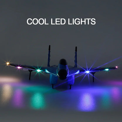 AirStrike™ Remote Control LED Fighter Jet