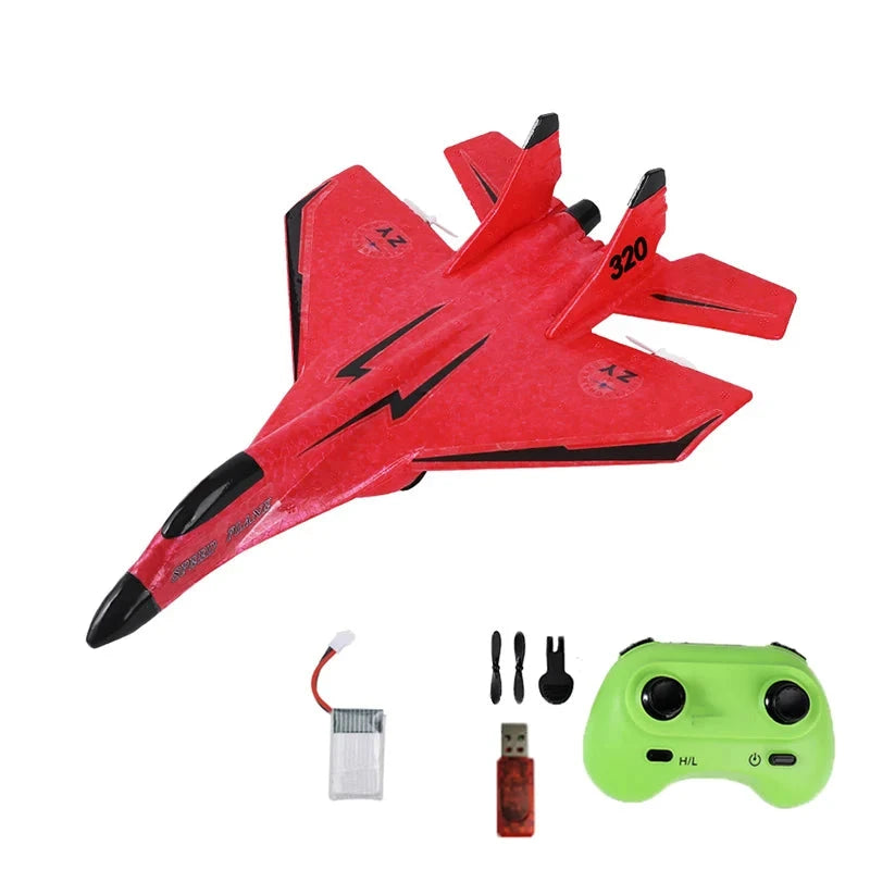 AirStrike™ Remote Control LED Fighter Jet